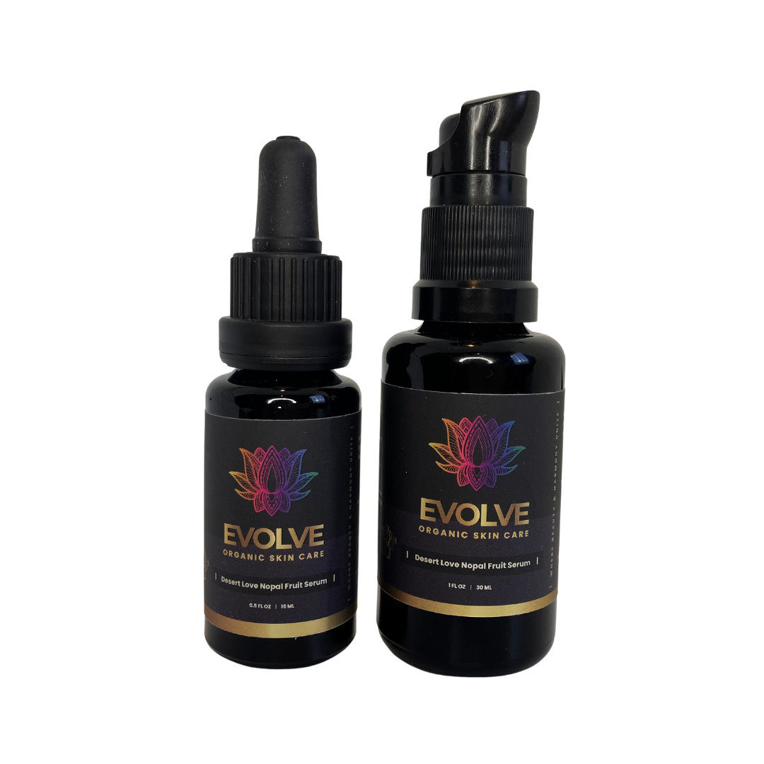 Evolve Desert Love Nopal Fruit Serum by Lotus Evolutions facing the right side