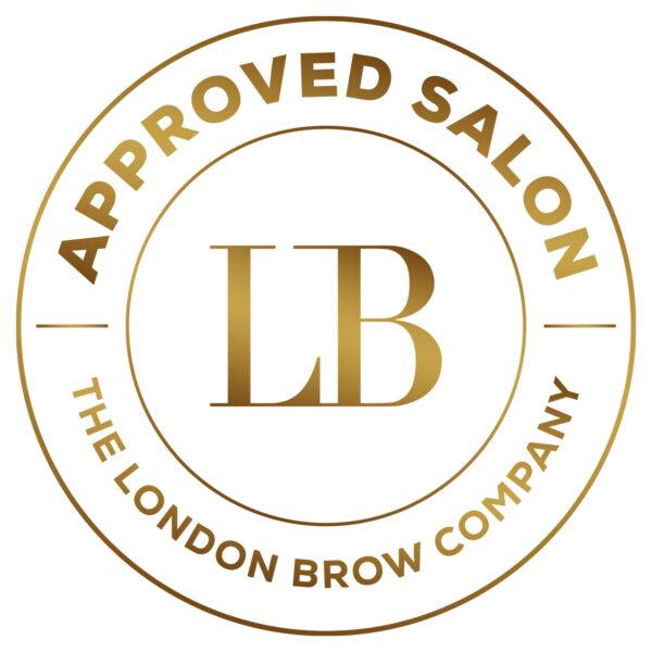 approved seal stamp of the london brow company
