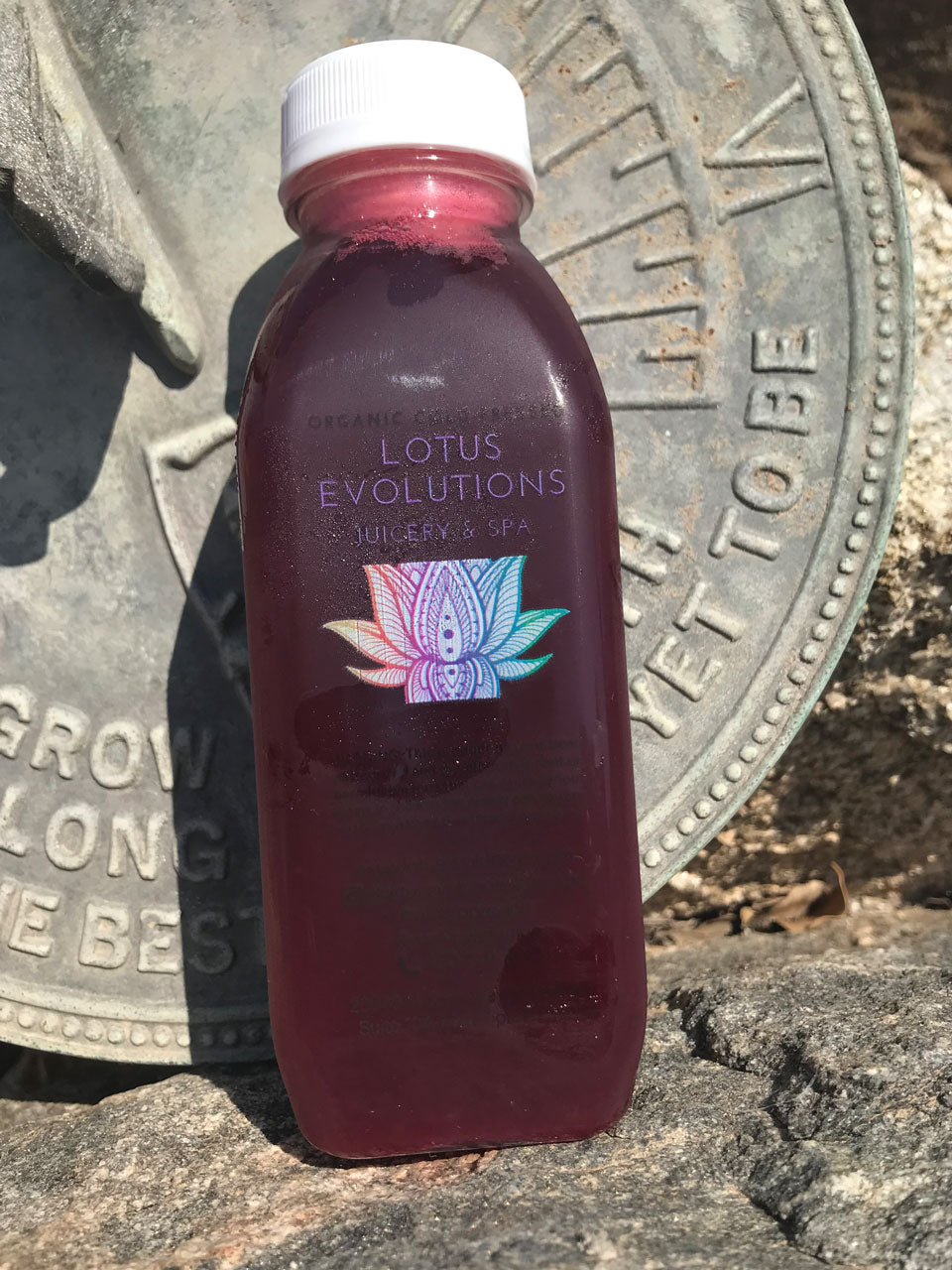 The copa beet juice drink made by lotus evolutions