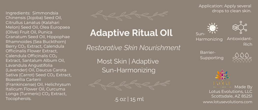 Adaptive Ritual Oil (RELAUNCH)