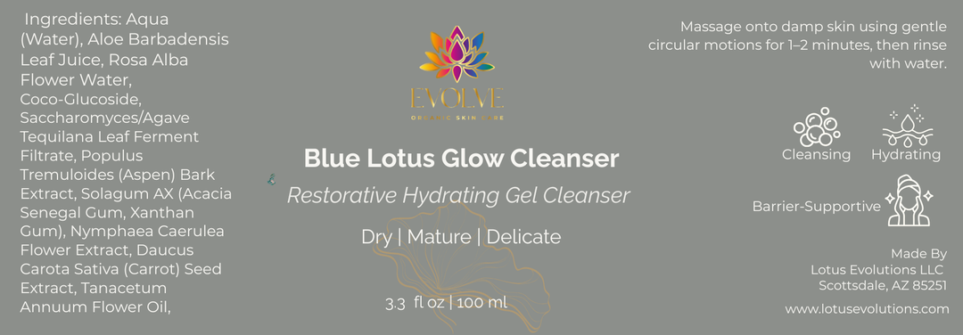 Blue Lotus Glow Cleanser - COMING SOON!