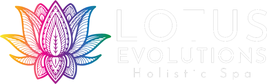 lotus evolutions logo in white